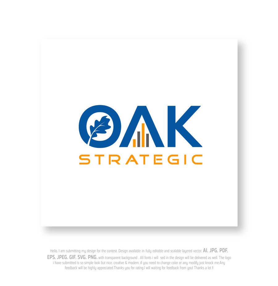Inscrição nº 1926 do Concurso para                                                 Oak Strategic Company Logo
                                            
