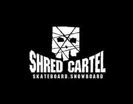 #542 for Design a logo - Shred Cartel: Skateboard, Snowboard, Surf brand by ratax73
