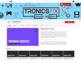 #135 for Design My Youtube Channel Art by zlogo