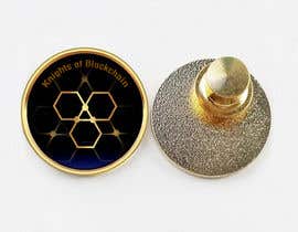 Nro 28 kilpailuun Design a Lapel Pin for &#039;Knights of Blockchain&#039; käyttäjältä ntmai