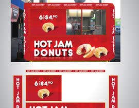 #17 för Graphic Design of Donut Van, Australia av Nathasia00