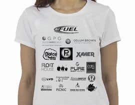 #10 per T-shirt sponsor logo da hossaingpix