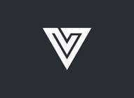 #422 untuk Simple V letter logo monogram/penrose triangle oleh Dhakahill029