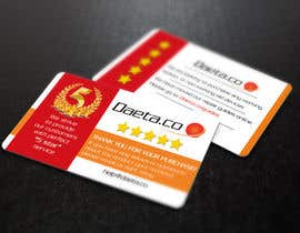#17 para Design Business Cards for 5-Star Feedback (product sales) por s04530612