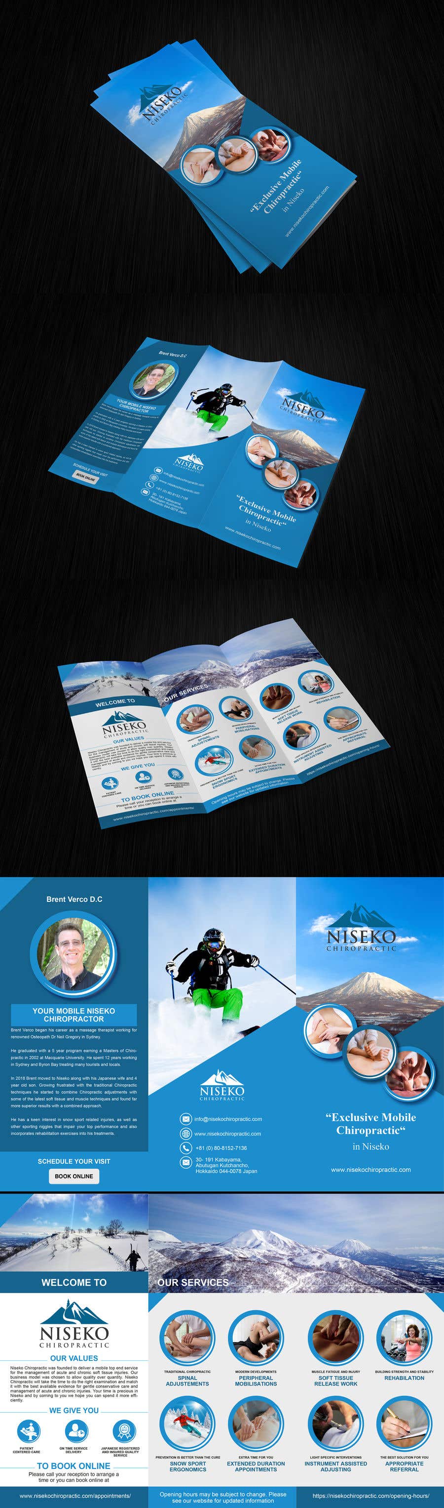 Contest Entry #16 for                                                 Design a brochure for Niseko Chiropractic
                                            