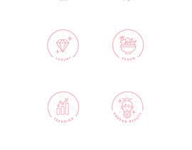 #28 for Design 6 icons for beautybrand categories by mobin90