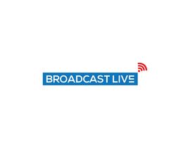 ArtSabbir님에 의한 Logo for Live Streaming Business - &quot;Broadcast Live&quot;을(를) 위한 #126