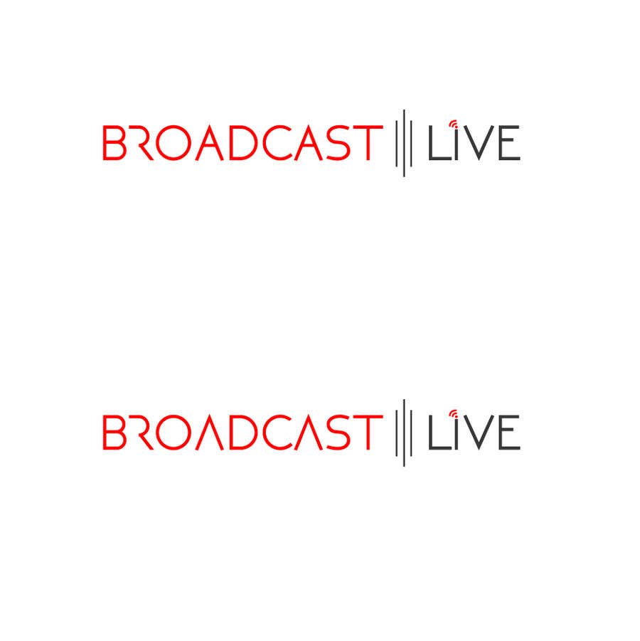 Participación en el concurso Nro.155 para                                                 Logo for Live Streaming Business - "Broadcast Live"
                                            