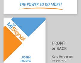 #108 for Business Card Re-Design by sujithnlrmail
