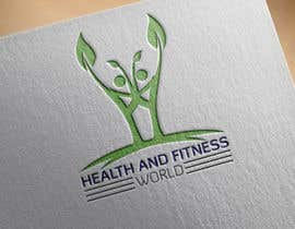 #163 สำหรับ create a LOGO health &amp; fitness world โดย MAFUJahmed