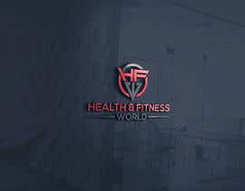 freshdesign43 tarafından create a LOGO health &amp; fitness world için no 47