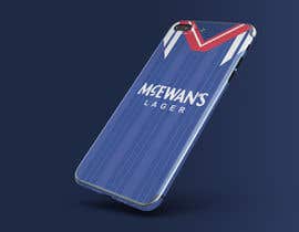 #18 for Retro Football Kit Phone Case Design by Omerzia58