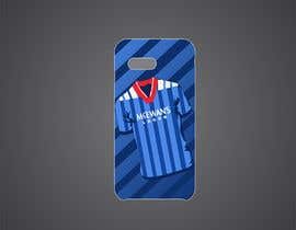 #17 for Retro Football Kit Phone Case Design by hemant13joshi