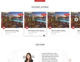 #75 for Design a Homepage Mockup for Commercial Real Estate Website by Javid004