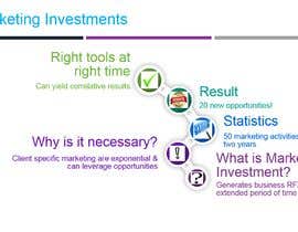 #2 สำหรับ Powerpoint slide marketing investments โดย nymengr