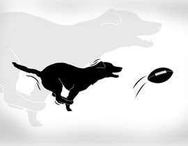 #13 for Image - Need Silhouette of a Lab (Dog) Catching a Football by Stellarhorse