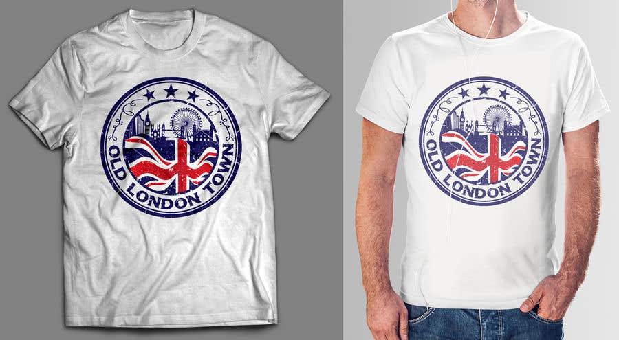 Contest Entry #131 for                                                 T-Shirt Design: Old London Town
                                            