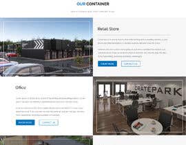 LynchpinTech tarafından Design a Website Mockup for a container property business için no 4