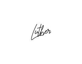 nº 31 pour I want a logo that says ‘Luther’ in a handwritten/signature style text. Maybe try and see what just ‘LTHR’ looks like as well. Thank you! par soad24 