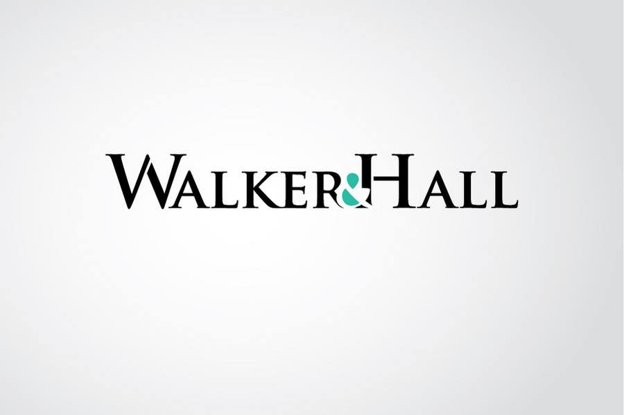 #492. pályamű a(z)                                                  Logo Design for Walker and Hall
                                             versenyre