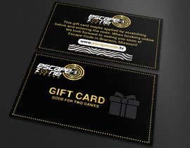 #47 para Gift Card Design de FreelancerAnis