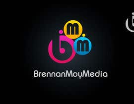 #247 para Logo Design for BrennanMoyMedia de pinky