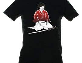 #36 Samurai T-shirt Design for Cripplejitsu részére doarnora által