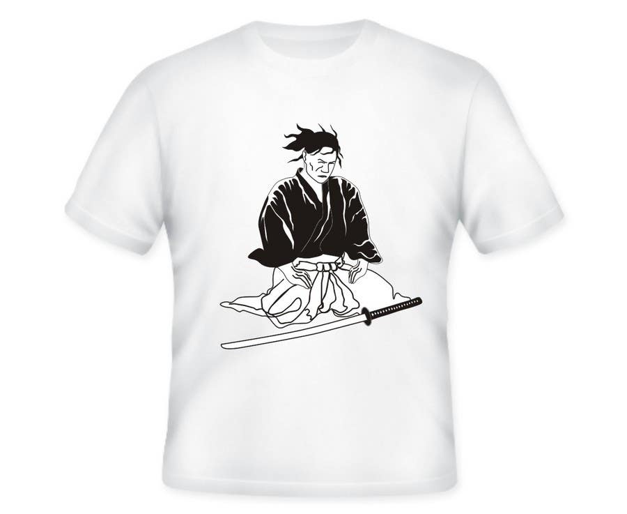 Natečajni vnos #14 za                                                 Samurai T-shirt Design for Cripplejitsu
                                            