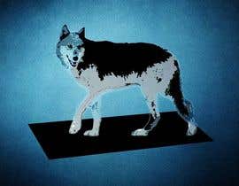 #5 za Design a wolf for a yoga mat od AhmadMuhamed