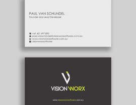 #505 for Design a modern and minimalist business card as well as a sticker by Designopinion