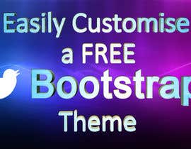 #9 untuk Design an Advertisement for Easily Customise a FREE Bootstrap Template oleh rmarasigan21