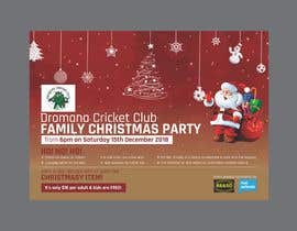 #29 za A4 Flyer &amp; Facebook event banner - Cricket Club Christmas Party od sandeepstudio
