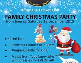 #6 za A4 Flyer &amp; Facebook event banner - Cricket Club Christmas Party od harund797
