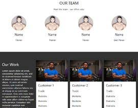 Nambari 4 ya Design single page website for fitness center na soham1137