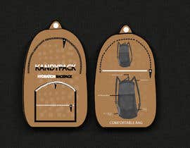 #46 for Design hang tag for hydration back pack by paek27