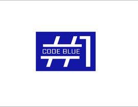 nº 32 pour Logo/sticker for company event Code Blue par sawwardana15 