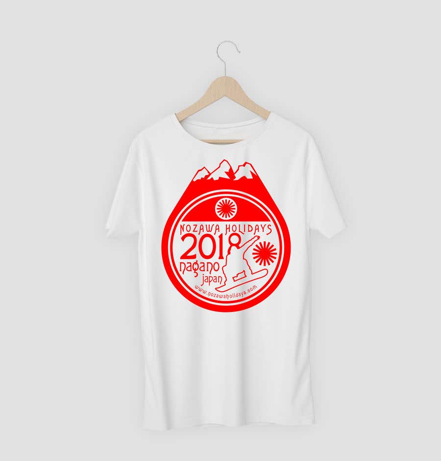 Konkurrenceindlæg #116 for                                                 Design a T Shirt for Ski Lodge in Japan
                                            
