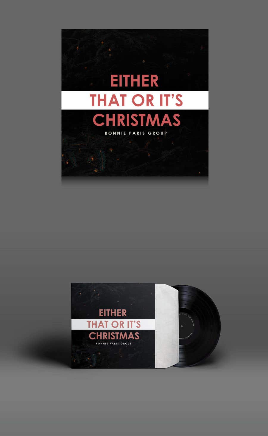 Contest Entry #44 for                                                 Digital Album Cover for a Christmas Song
                                            