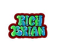 #285 for &quot;RICH BRIAN&quot; custom style logo by Jasmmin