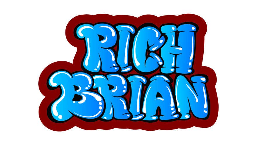 Kandidatura #286për                                                 "RICH BRIAN" custom style logo
                                            