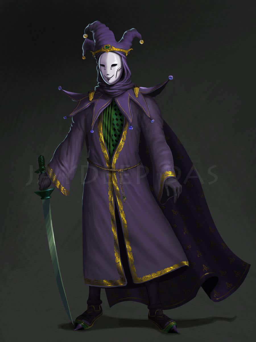 Konkurrenceindlæg #46 for                                                 The Jester King,  robes and masks
                                            