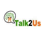 Nro 62 kilpailuun Talk2Us project logo käyttäjältä istahmed16
