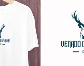 Nro 12 kilpailuun A logo for a t-shirt with the outline of a deer face and that says “Venado Olimpiadas 2018” käyttäjältä AlfansProject