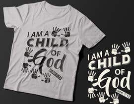 #71 para &quot;I am a Child of God - John 1:12&quot; - Tshirt Design for Baby, Toddlers, Little Boy and Little Girl de Exer1976