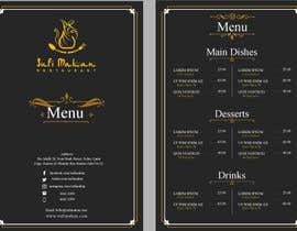 #1 for Menu for a restaurant by harshwebsite2999