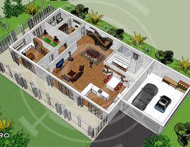 #6 dla To make interior design for a residential villa przez ondazerostudio