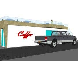 #29 for Exterior design for a drive thru coffee shop building by tafamu