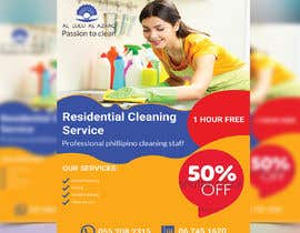 #46 para create a flyer for residential cleaning de jishanmehedi