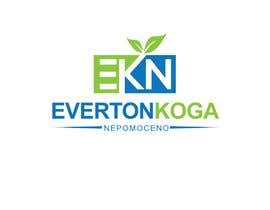 #19 untuk Sou nutricionista esportivo: preciso de uma logo com o meu nome: Everton Koga Nepomoceno oleh flyhy