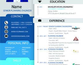 #14 for info-graphic CV by maiiali52